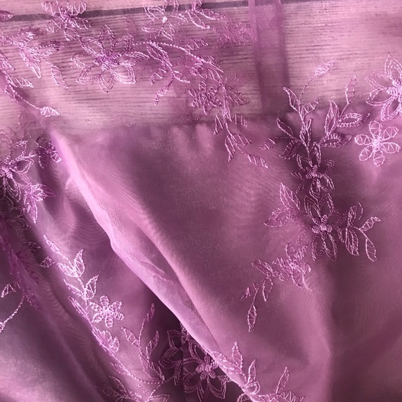 David’s Bridal Sz. 18 Purple Dress - Picture 4 of 8